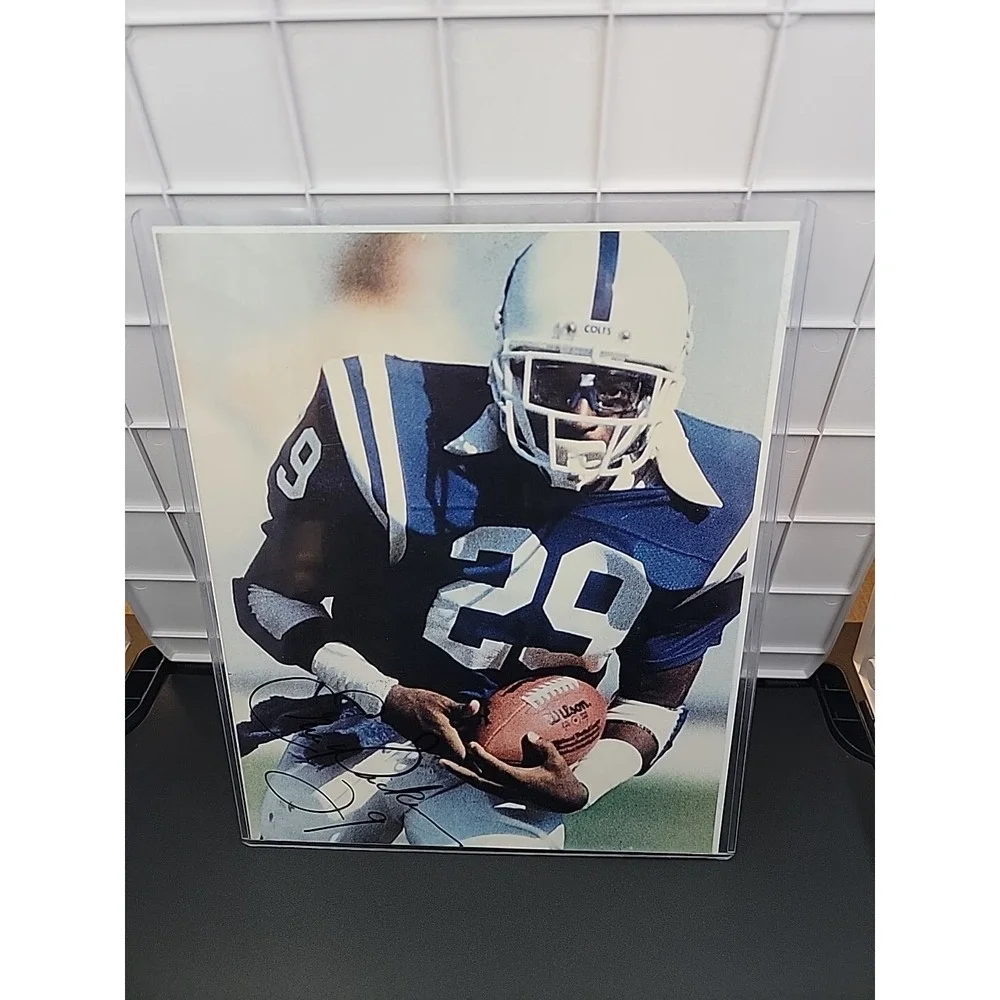 Eric Dickerson Autographed 8x10 Photo With Coa